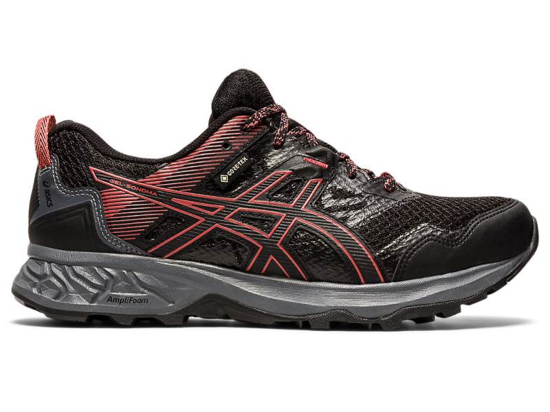 Sapato Para Trilha Asics GEL-SONOMA 5 G-TX trail Mulher Pretas, 4992A608.474